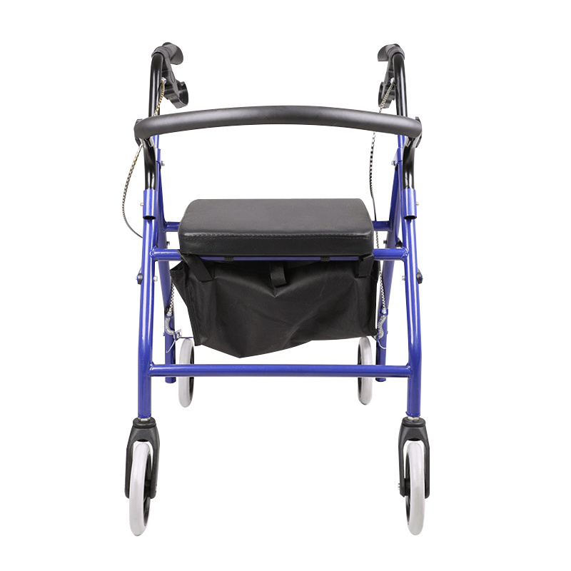 Hot Sale Therapy Supply Outdoor Homecare Shopping Cart Rollator Walker for Elderly