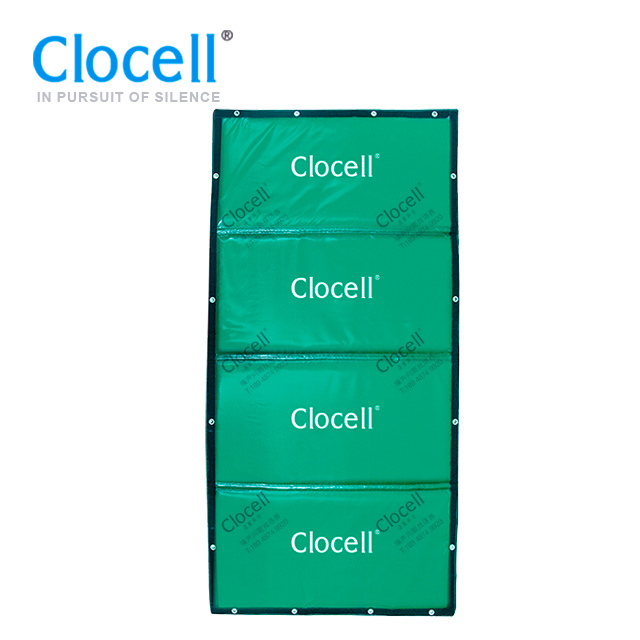 Clocell Acoustic Blanket Sound Barrier/Acoustic Curtains Sound Proof Curtains/Acoustic Sound Blanket for Windows Soundproof