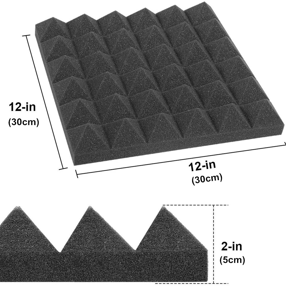 Clocell Studio Acoustic Foam Panels Sound Insulation Treatment KTV Room Wall Soundproof Foam Sponge Pad sound proof wall panels