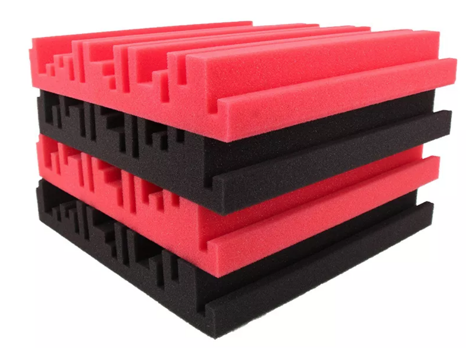 Clocell 30*30*5cm Studio Acoustic Foam Panels Soundproof Sponge Diffusers Drum Room Absorption Treatment Wall Sound Foam