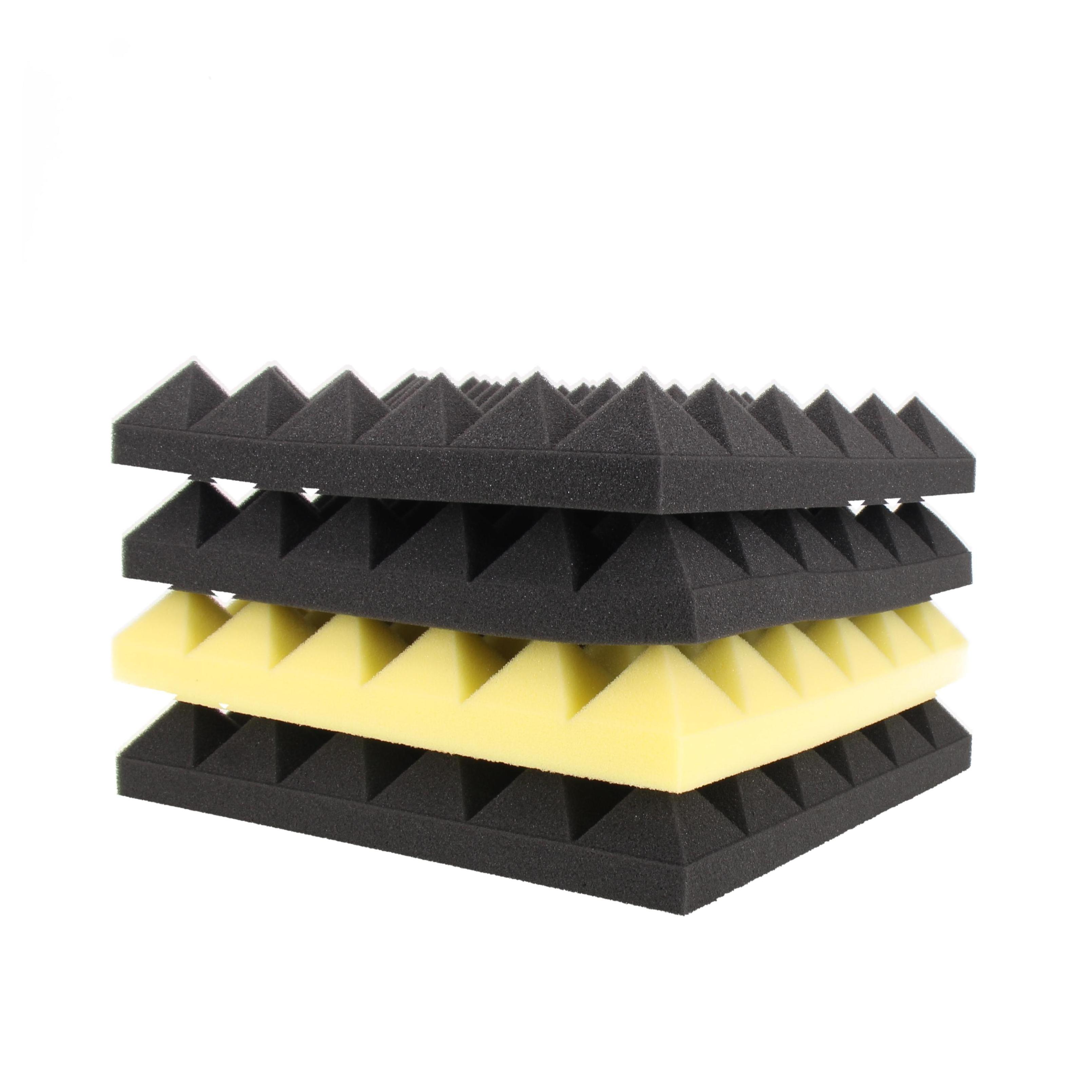 Clocell Acoustic foam panels 50*50*5 sound of absorption wall foam modern pyramid acoustic foam