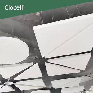 Clocell Eco-friendly Circle Cloud Suspended Acoustic Ceiling Panel