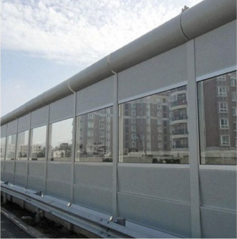 Clocell Highway railway PC acoustic noise barrier panel sound barrier fence