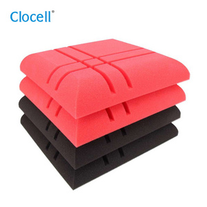 Clocell 3D Eco Friendly sound proofing material home acoustic foam  for wall flood KTV recording studio bass traps