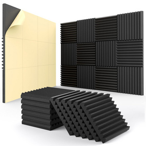 Clocell 1" X 12" X 12" Acoustic Foam Panels Studio Soundproofing Wedge Sound Proof Padding Acoustic Treatment Foam Sealing Strip