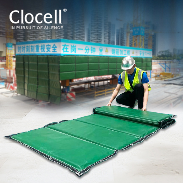 Clocell Acoustic Blanket Sound Barrier Acoustic Curtains Sound Proof Curtains Acoustic Sound Blanket For Soundproof