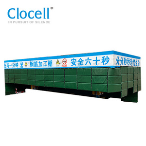 Clocell Acoustic Blanket Sound Barrier/Acoustic Curtains Sound Proof Curtains/Acoustic Sound Blanket for Windows Soundproof