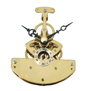 Skeleton clock movement Alarm clock mechanism