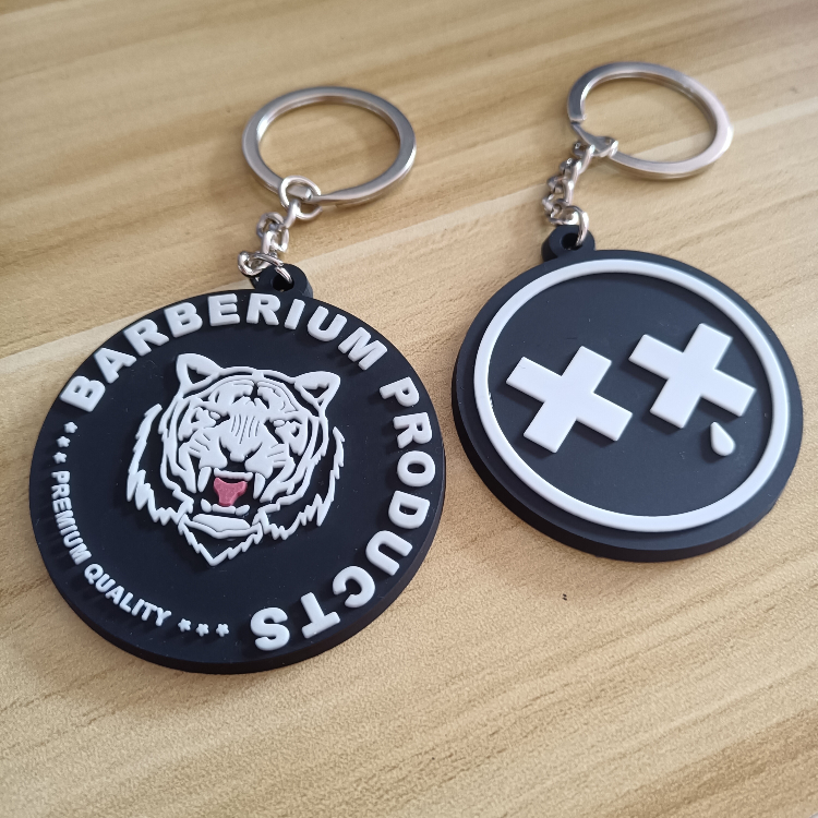 Wholesale Custom Logo Promotion Gifts 2d 3d Personalized Rubber Soft Pvc Made Keychains