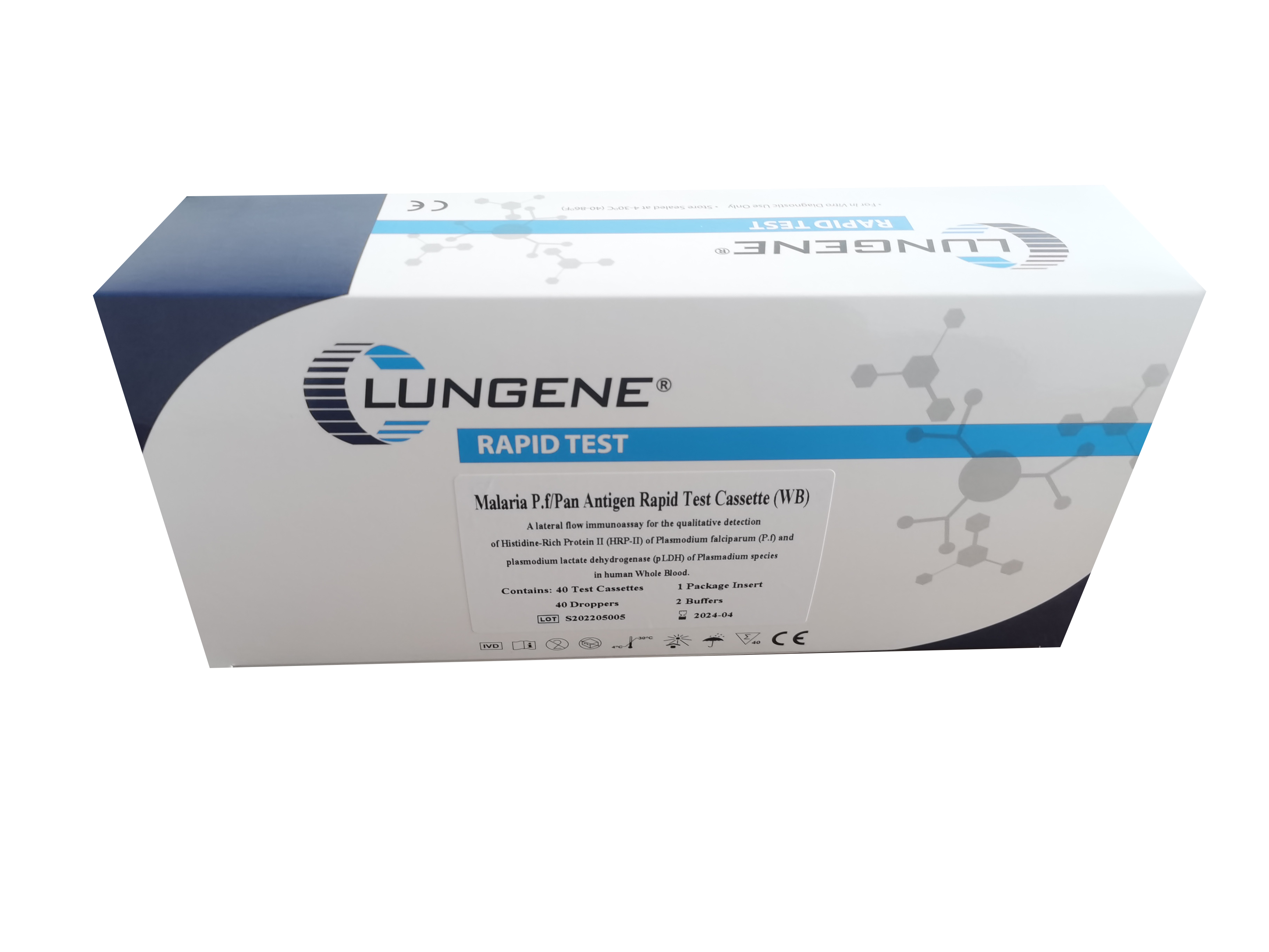 Factory Price Malaria Pf Pan Rapid test Diagnostic Test Kits kit with high quality OEM available