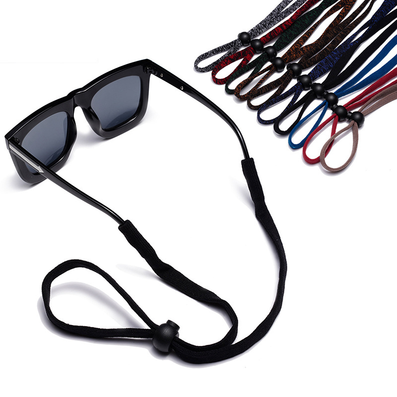 Sports Glasses Lanyard Anti-Slip Sunglasses Accessories For Kids Men Terylene Adjustable Eyeglasses Strap Rope Women