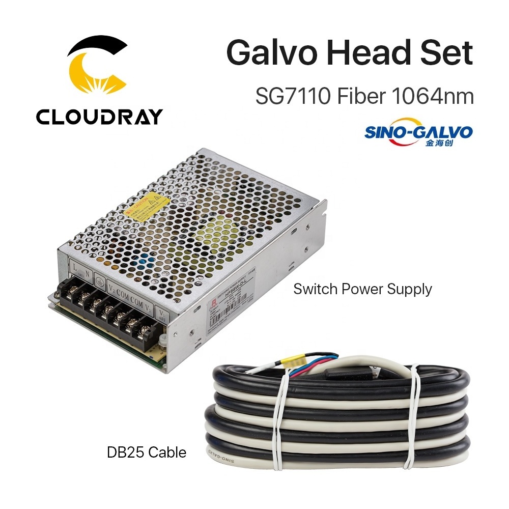 Cloudray AM05 CO2 Galvo Head  and Fiber Scanning Galvo Head For Marking Machine