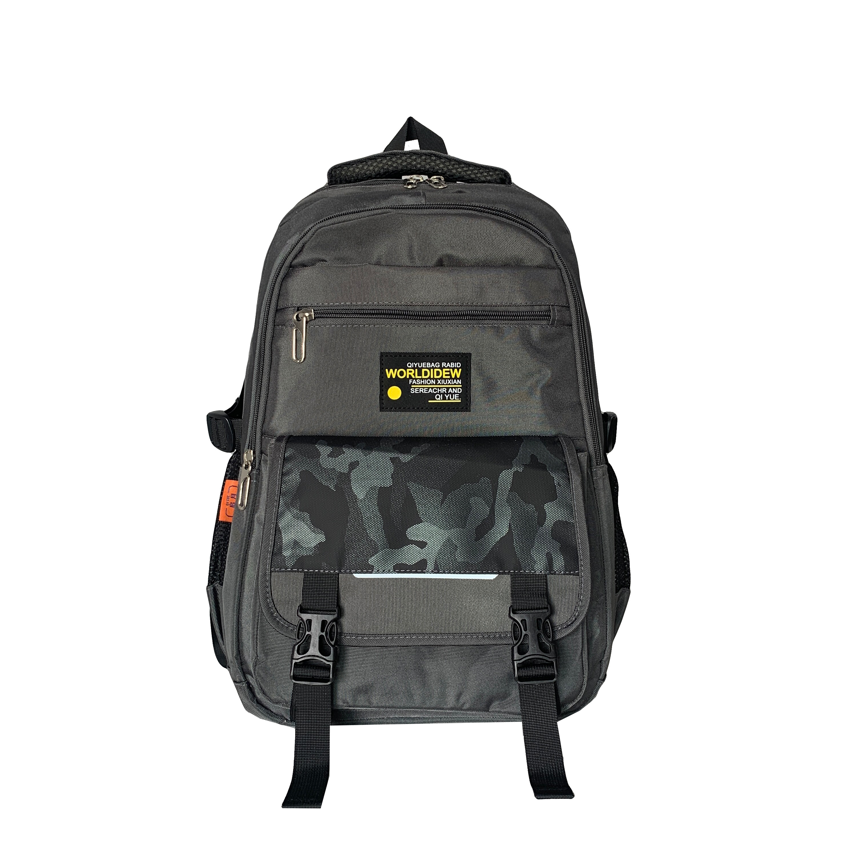 Wholesale Backpack Male Cool Fashion Junior High Student Schoolbag Leisure Travel Computer Camouflage School Backpack