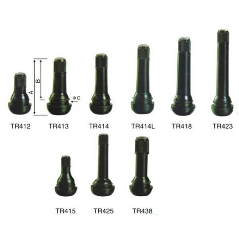 screw-on tire valve TR413 414 for tire repair accessory