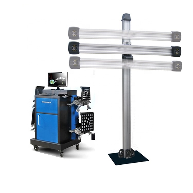 Automatic used 3d wheel alignment machine with cabinet