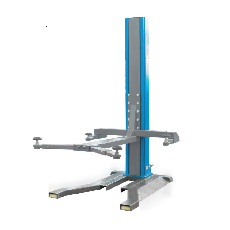 S-2700 Mechanical lock Movable Single Post used portable car lift