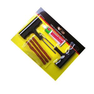 Handle tubeless kits/flat tire repair tools