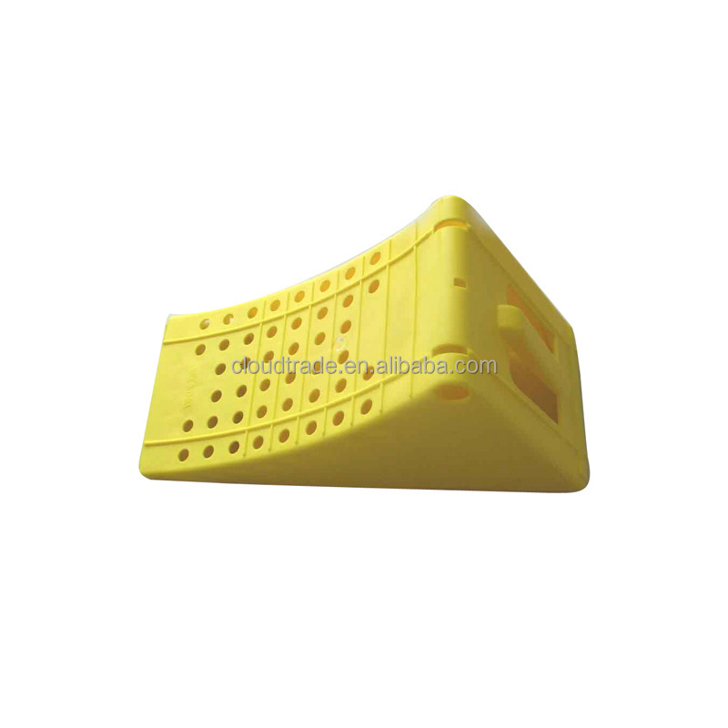 Durable Solid Recyclec Plastic Tire Stopper Block