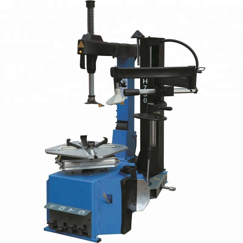 Cheap used blue car tire changer with auxiliary arm for sale