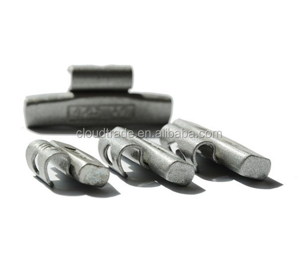 Fe clip on wheel balance weights for steel rims for car