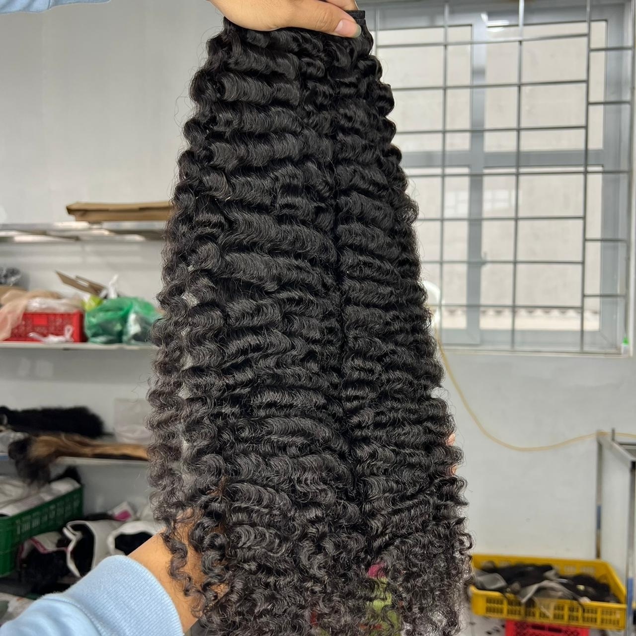 Hot Burmese Cambodian Curly Raw Hair,Wholesale One Donor Cambodian Unprocessed Raw Human Hair