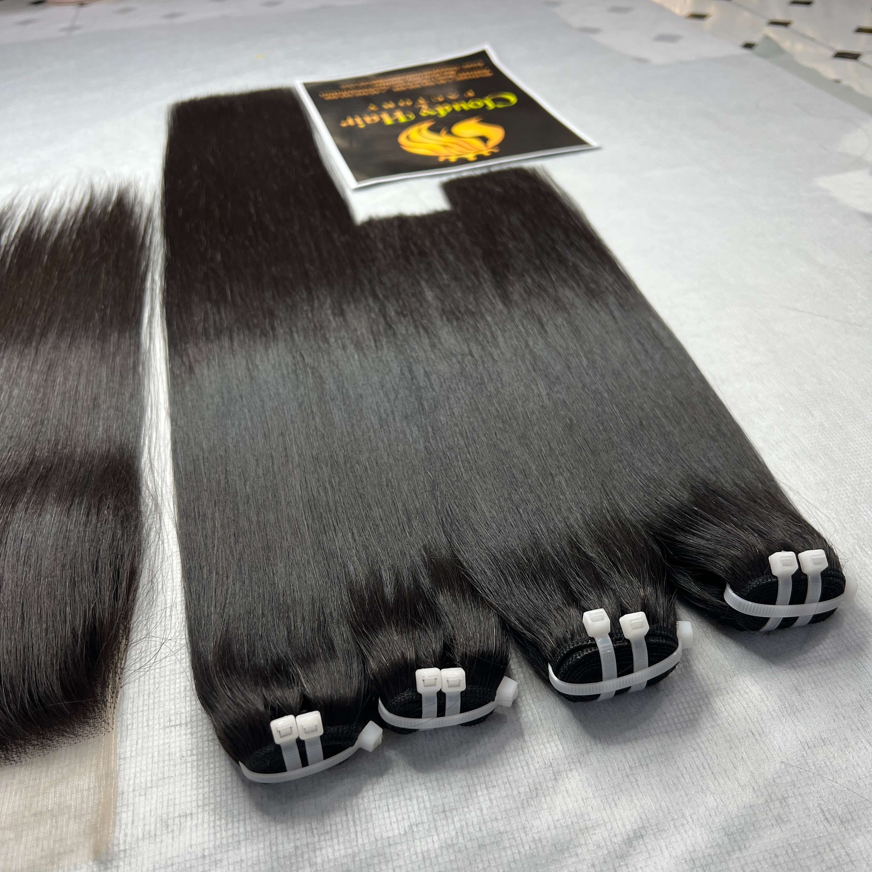 Vietnamese Raw Hair Extension,  Bone Straight Bundles Factory Cheap Price For Black Women, Vietnamese Straight Silky Hair