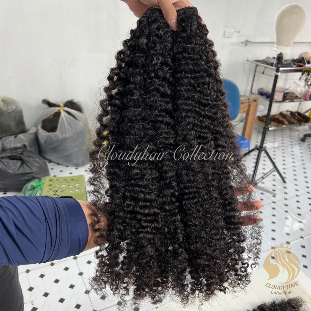 Hot Burmese Cambodian Curly Raw Hair,Wholesale One Donor Cambodian Unprocessed Raw Human Hair