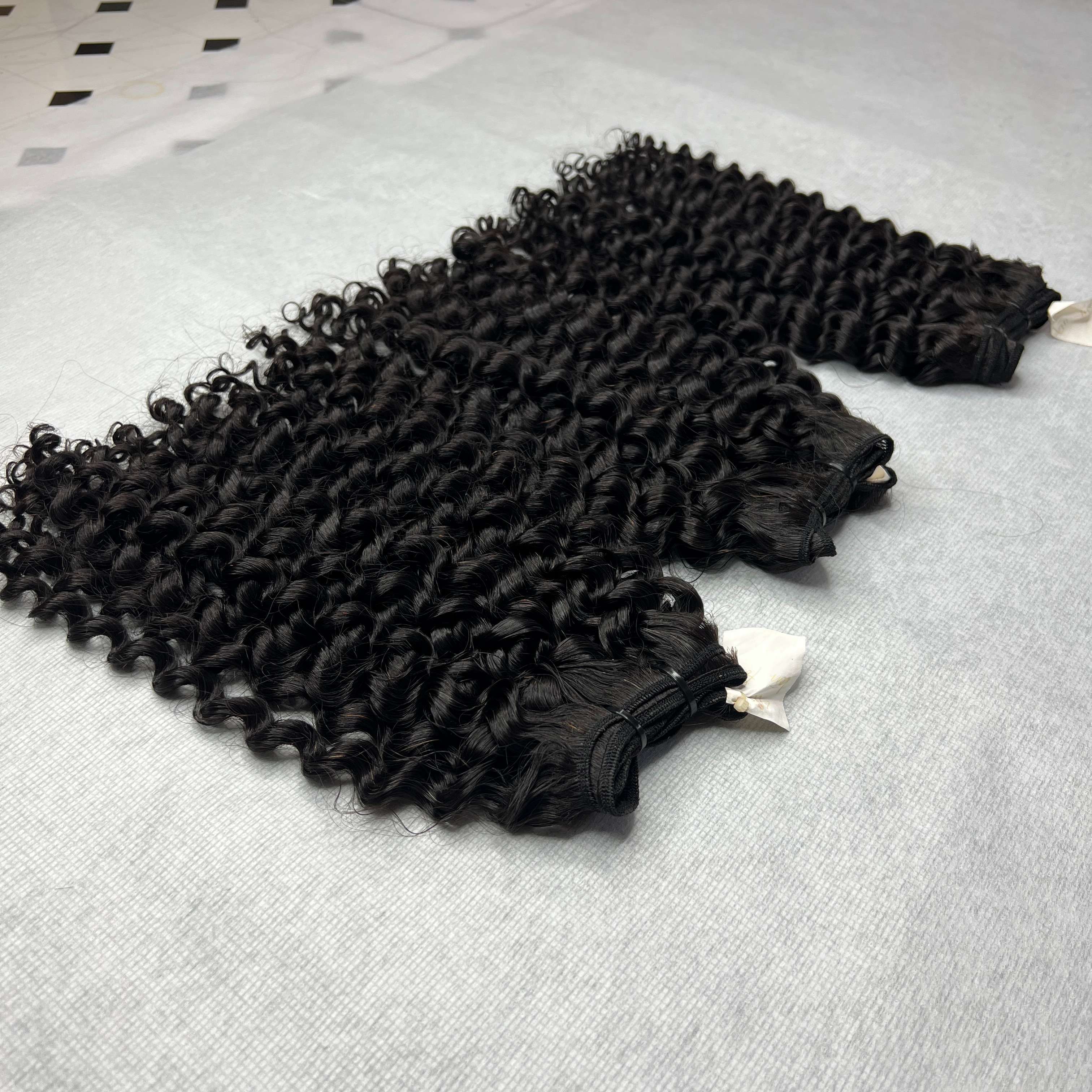 Wholesale Directly Factory Price Eurosian Curly Hair Vendor Unprocessed Human Deep Curly Raw Curly Virgin Hair For Women