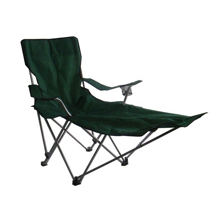 Wholesale Leg Rest Folded Camping Beach Chair Lounger Outdoor with Foot Rest