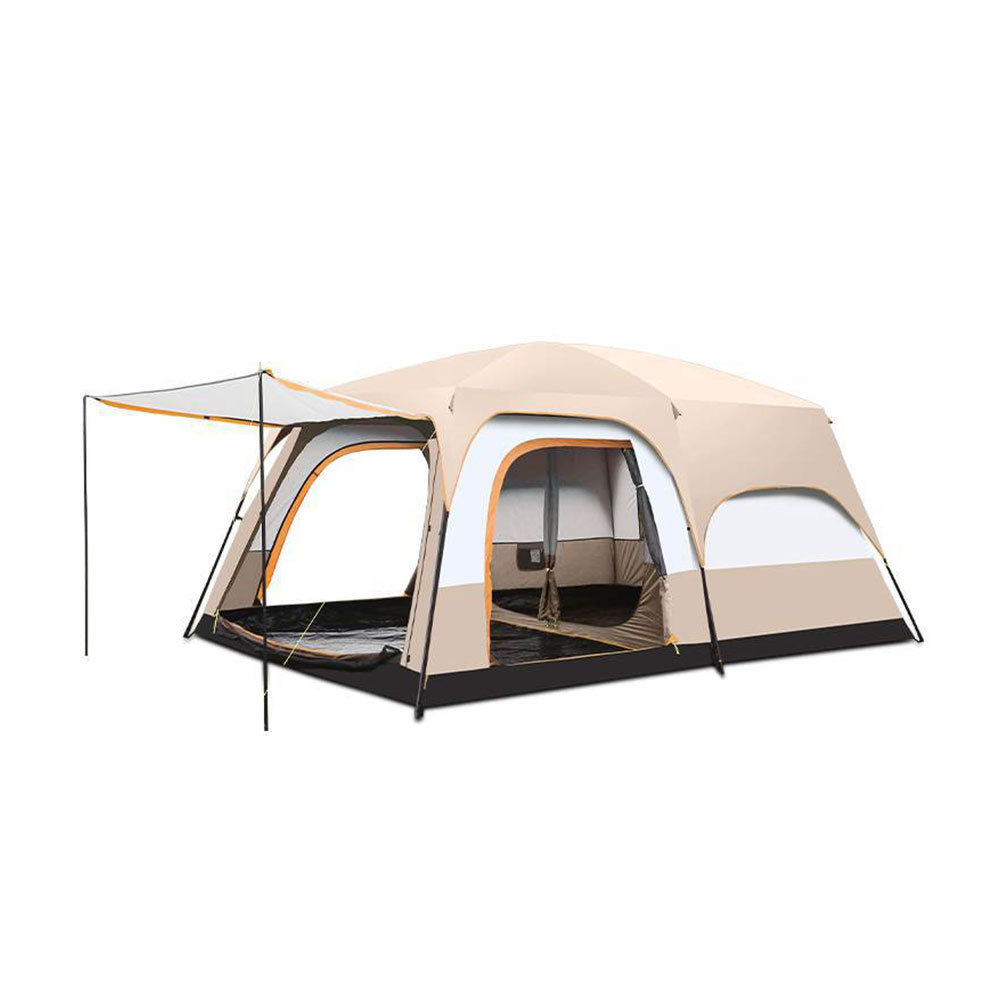 2 Bedrooms Big Size 5-6 Person Big Camping Tent Waterproof Travel Tent Outdoor Camping Tent For Family