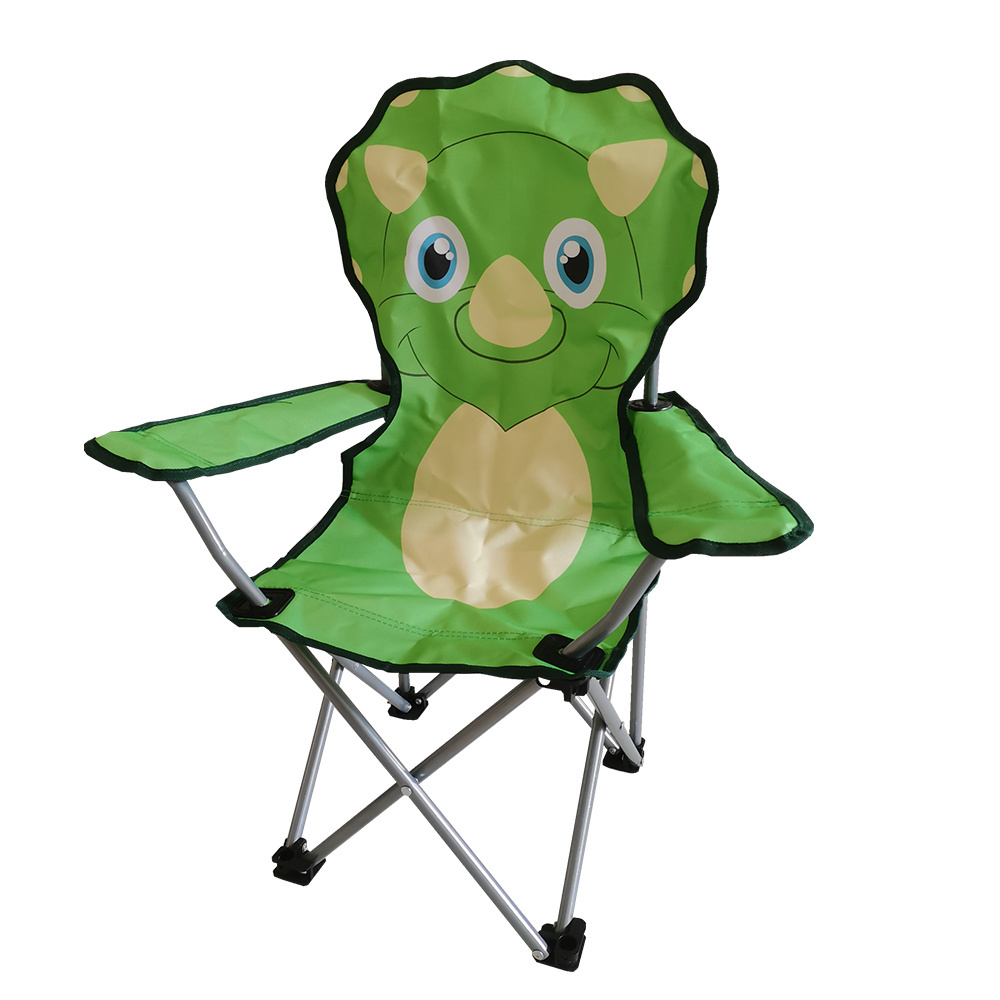 Kids Folding Camp Chair with Cup Holder and Carry Bag Beach Travel