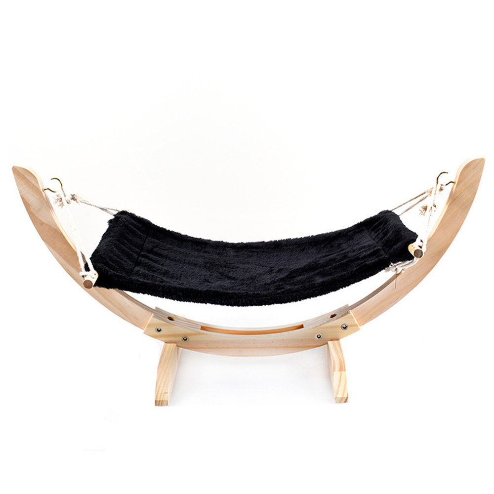 Outdoor Wooden Portable Hammock Chair Bed With Stand