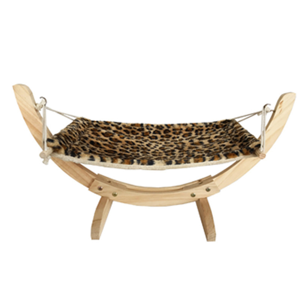 Outdoor Wooden Portable Hammock Chair Bed With Stand