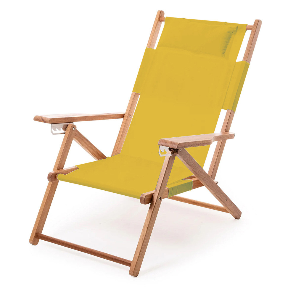 Wood Beach Portable Chair Fishing Chair Outdoor Custom Beach Umbrella And Chair