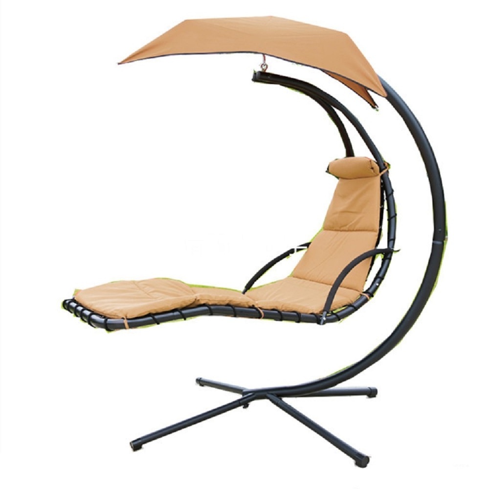 Wholesale Folding Foldable Single Patio Swing Hanging Indoor Hanging Chair Out Doors Swing Chair