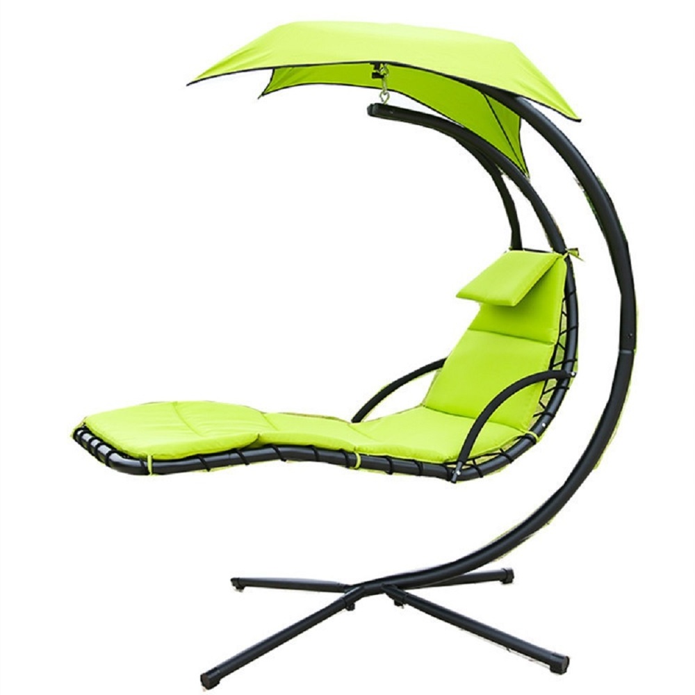 Wholesale Folding Foldable Single Patio Swing Hanging Indoor Hanging Chair Out Doors Swing Chair