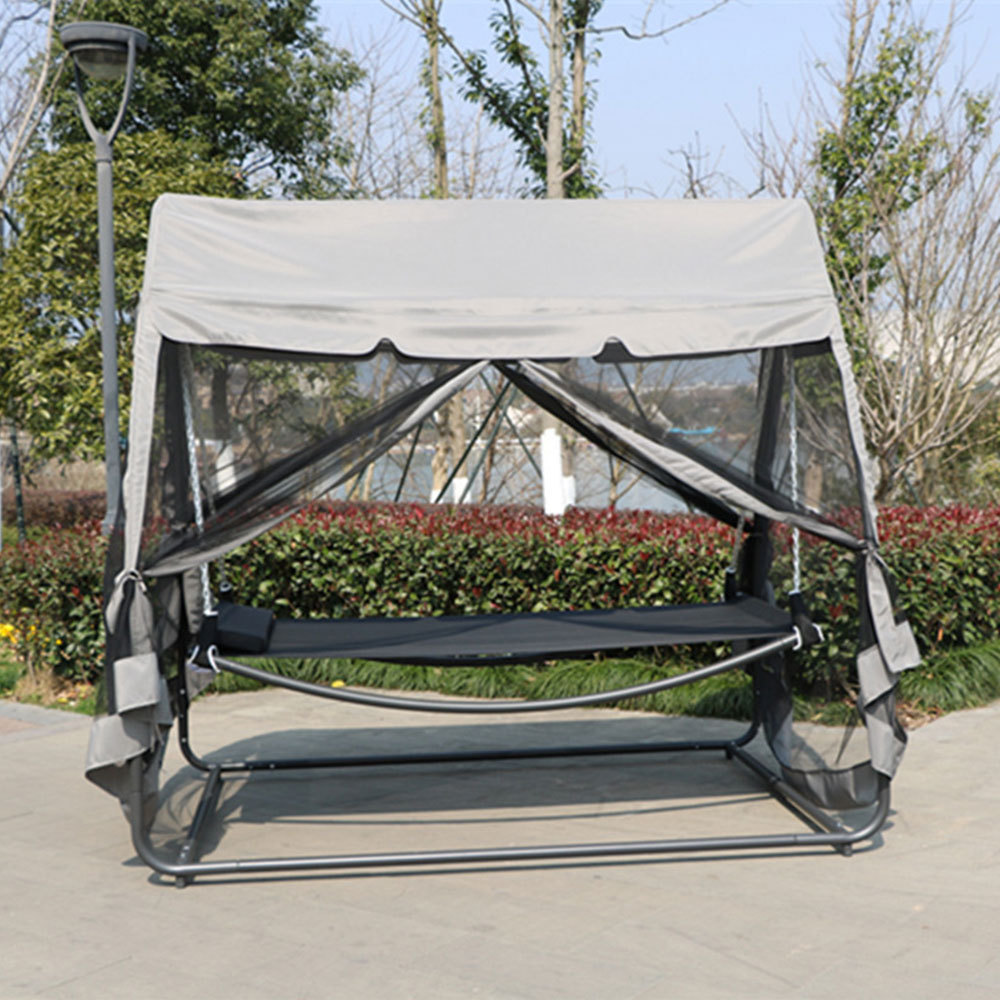 Hot selling garden balcony outdoor hanging patio metal stand swing chair