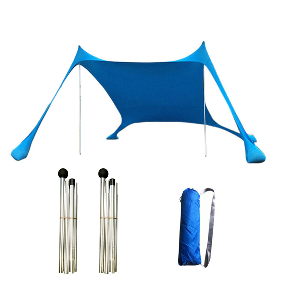 Factory Price Sunshade Pop Up Beach Tent Sun Shade Beach Sun Shelter Canopy tent with Sand Bag