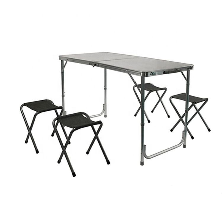 Camping Table Equipment Supplies Aluminum Alloy Outdoor Folding  Beach Camping  Portable Outdoor Tables And Chairs