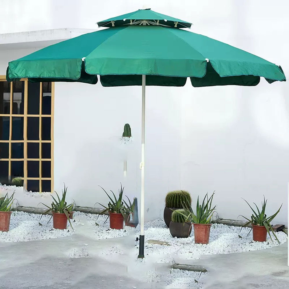 Outdoor Sun Modern Garden Umbrella Black Waterproof Sunscreen Outdoor Sunshade Cantilever Patio Umbrella