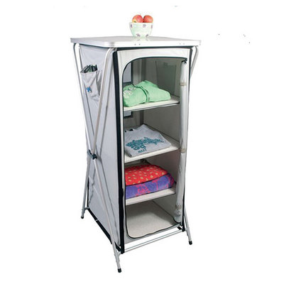 Other Camping Furniture Folding Portable Wardrobe Camping Cupboard Outdoor Kitchen