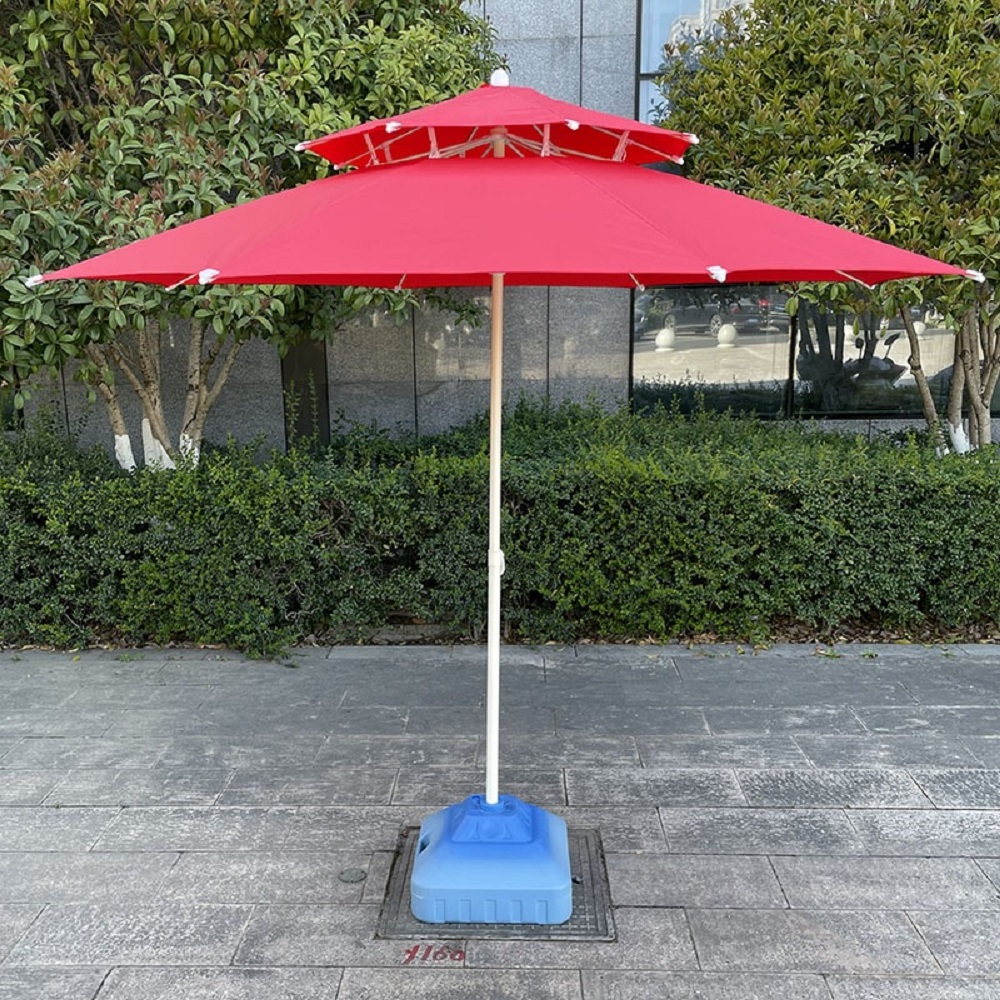 Heavy Duty Outdoor Garden Commercial Parasols Cantilever Patio Market Umbrella