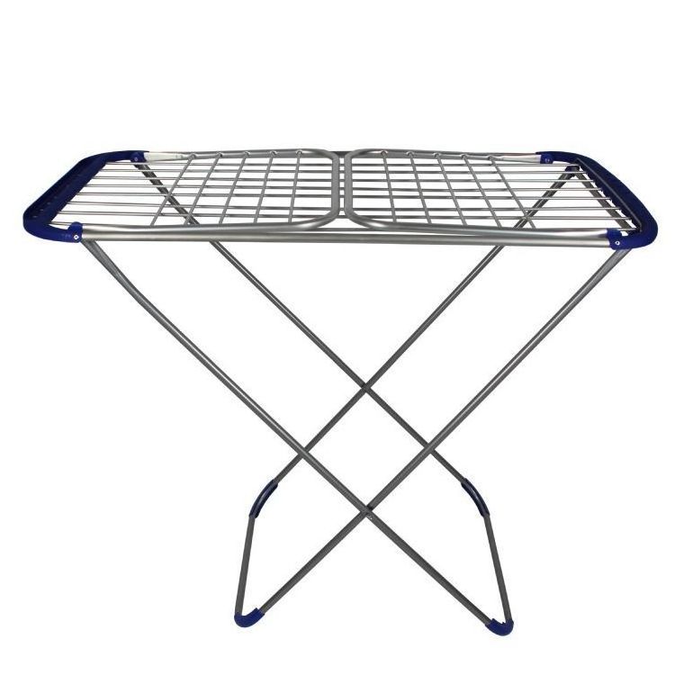 European Popular Metal Laundry Outdoor Foldable Clothes Drying Rack for Camping Hiking Road Trip