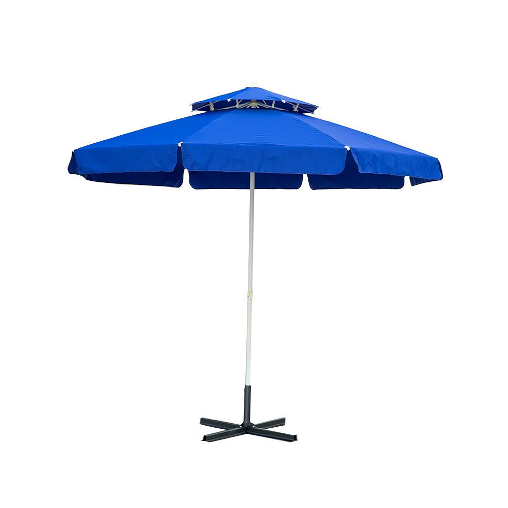 Outdoor Sun Modern Garden Umbrella Black Waterproof Sunscreen Outdoor Sunshade Cantilever Patio Umbrella