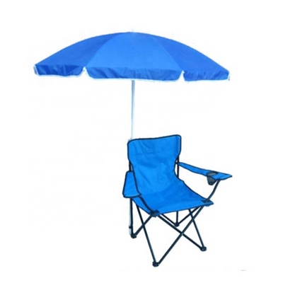 chaise de plage Beach Chair Cannopy Fold up Kids Folding Picnic Beach Camping Chair with Umbrella