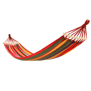 Outdoor Portable Double Seat Person Parachute lightweight High-capacity Hammock with Wooden Bar