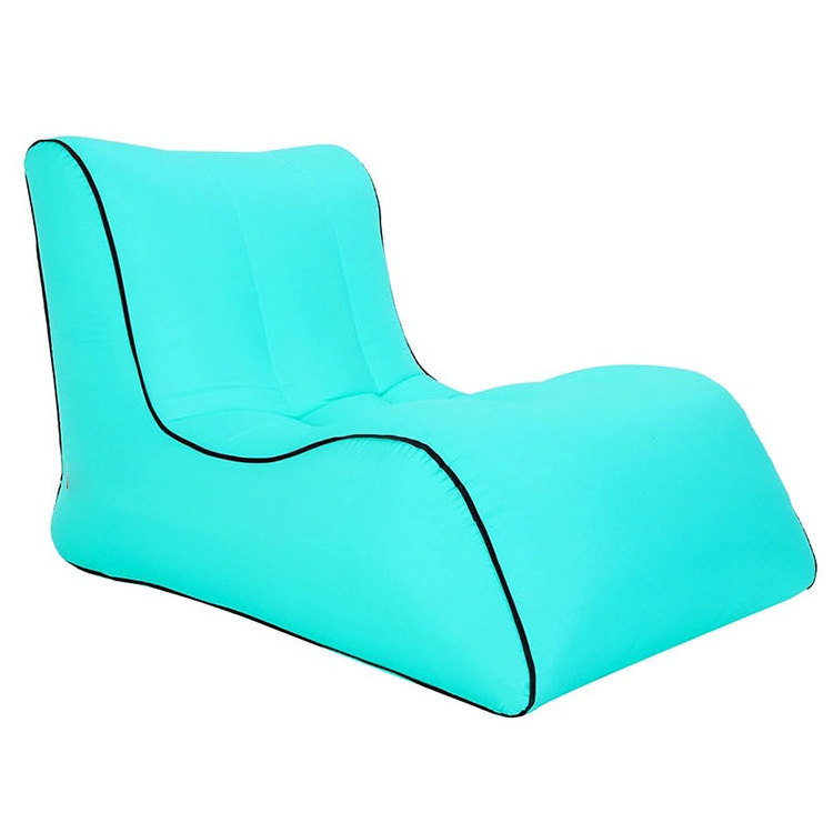 Adult Lazy Chair Folding Inflatable Lounger Outdoor Custom Air Couch Camping Sofa Beach Air Sofa