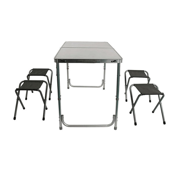 Camping Table Equipment Supplies Aluminum Alloy Outdoor Folding  Beach Camping  Portable Outdoor Tables And Chairs