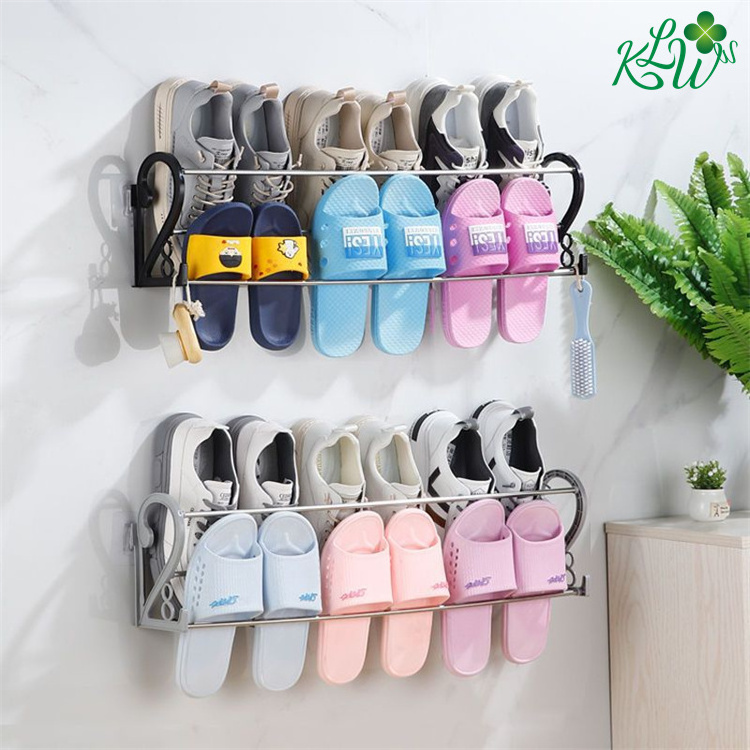 Space Saving Longer Bearing Small Spaces Shoe Racks For Shops