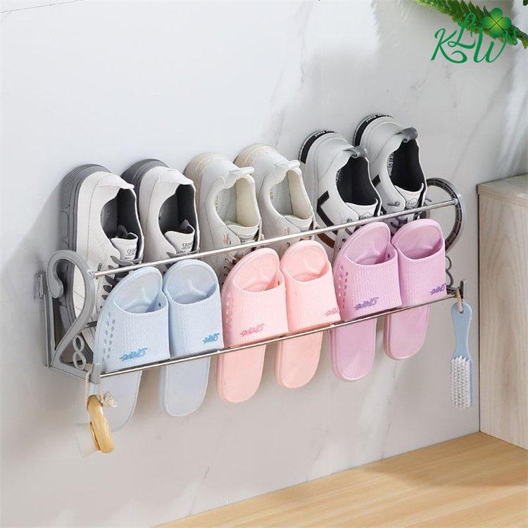 Space Saving Longer Bearing Small Spaces Shoe Racks For Shops